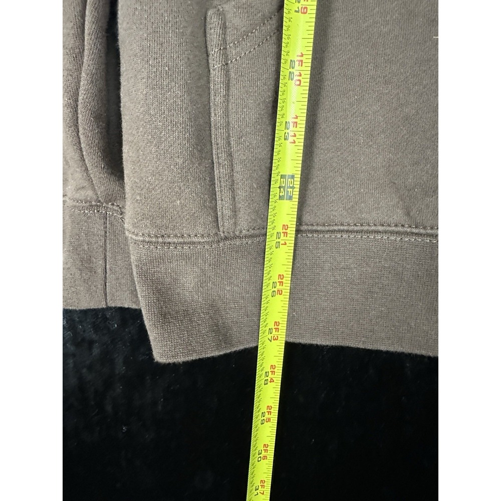 40s & Shorties Hoodie Mens S Brown Crash Graphic Logo Pullover Long Sleeve - Picture 5 of 6